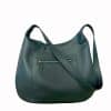 Grüne Ledertasche Damen Hobo Bag mit Reißverschluss. Schultertasche oder crossbody nach Wahl. Mittelgroße, dunkelgrüne Tasche mit jeweils einem Innenfach und Außenfach. Auch in Wunschfarbe verfügbar.
